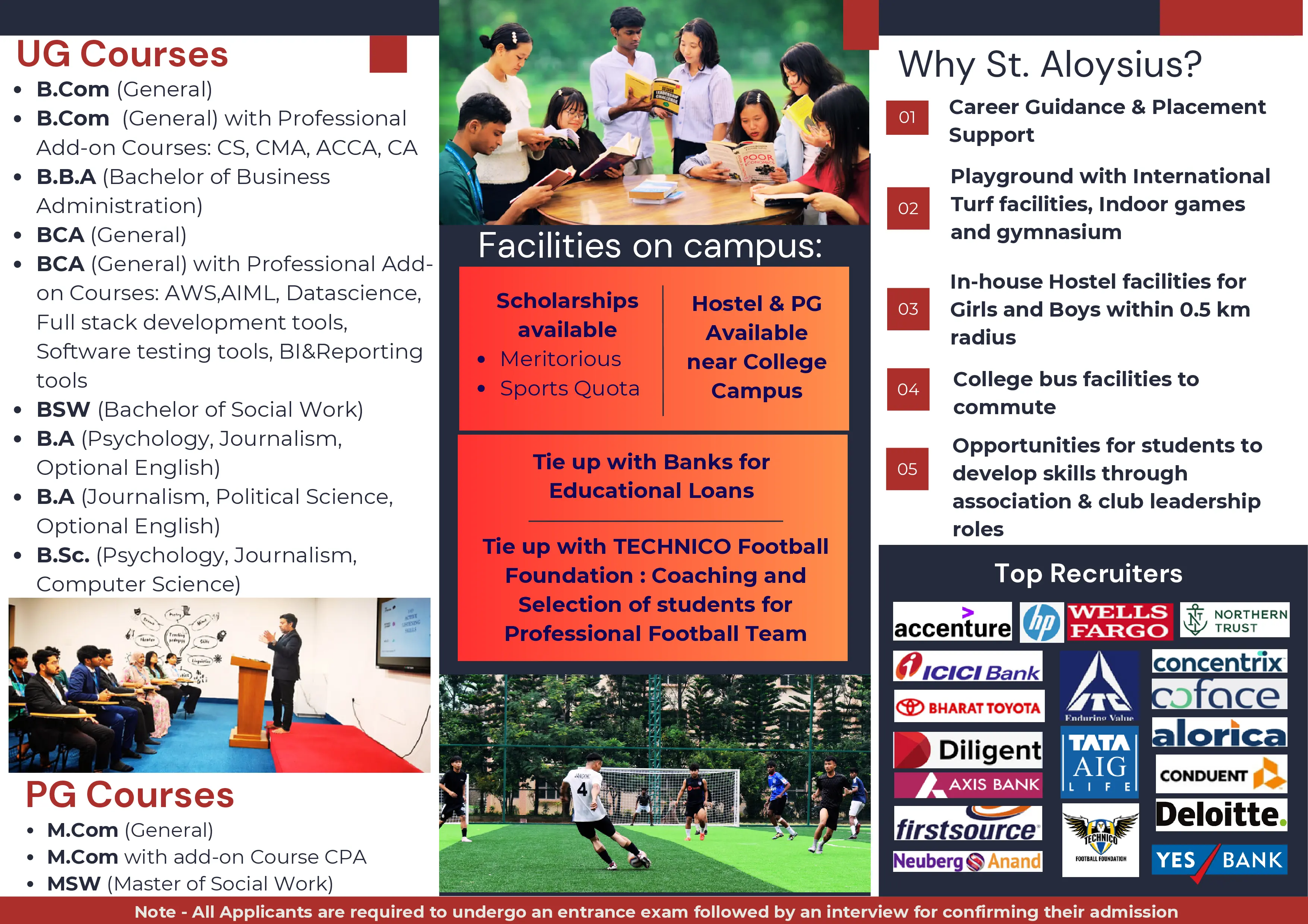 Admission brochure slide 2